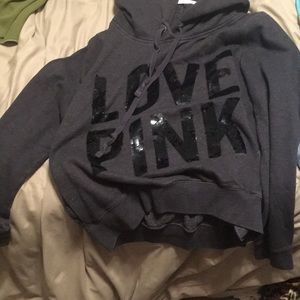 Pink sweat shirt